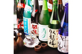 50種類を超える日本酒を常備