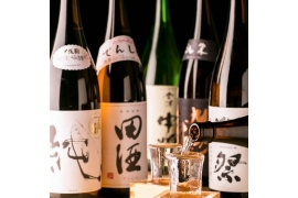 こだわりの日本酒多数ご用意！！